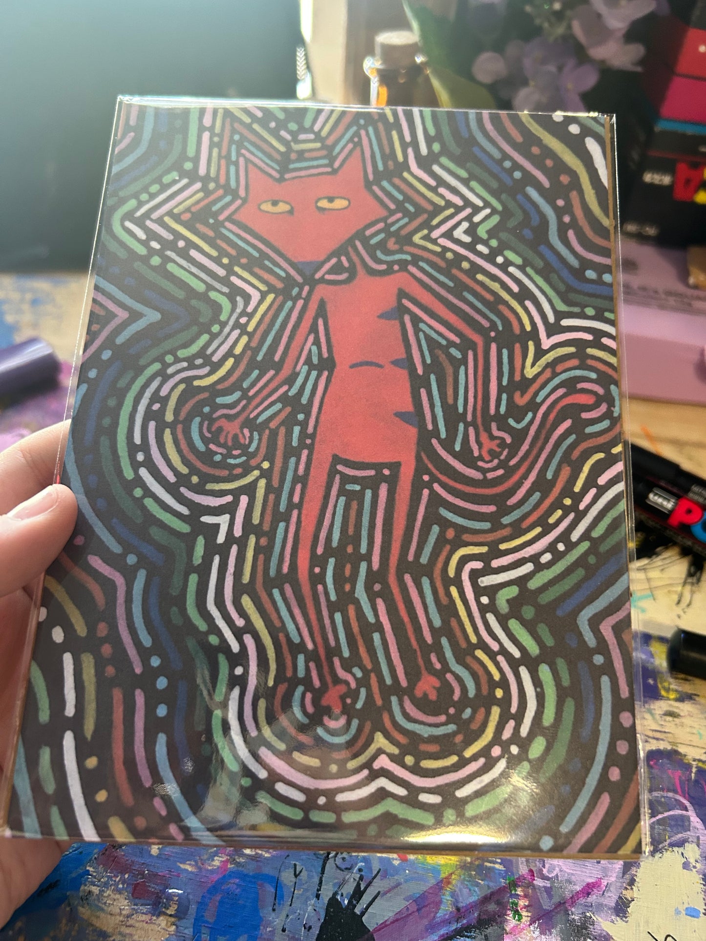 Katz Art Print - 5x7