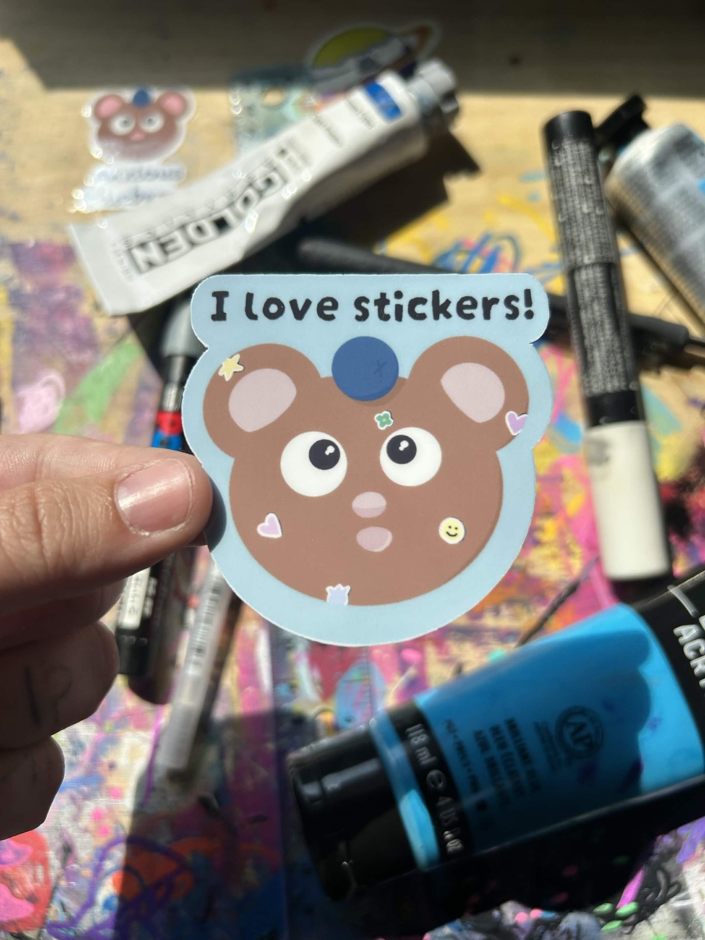 I Love Stickers