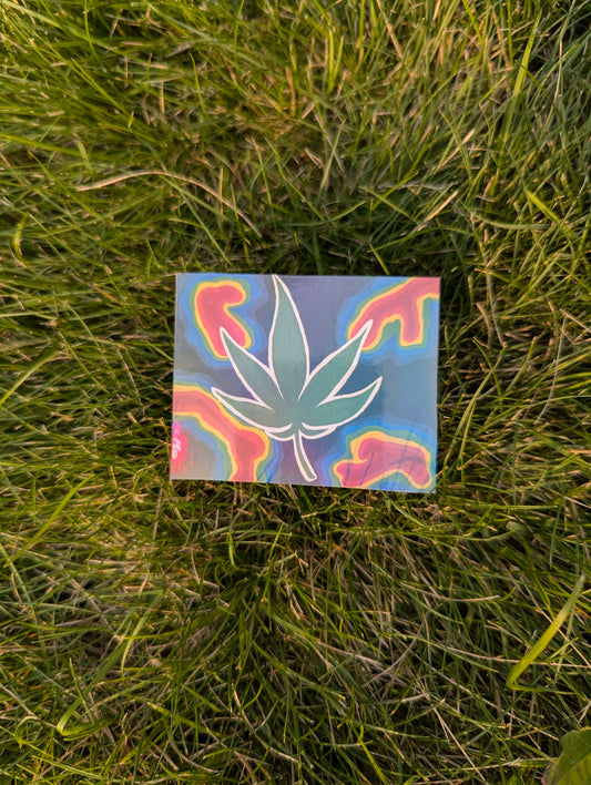 3″ Hand-Painted Original Vinyl Sticker