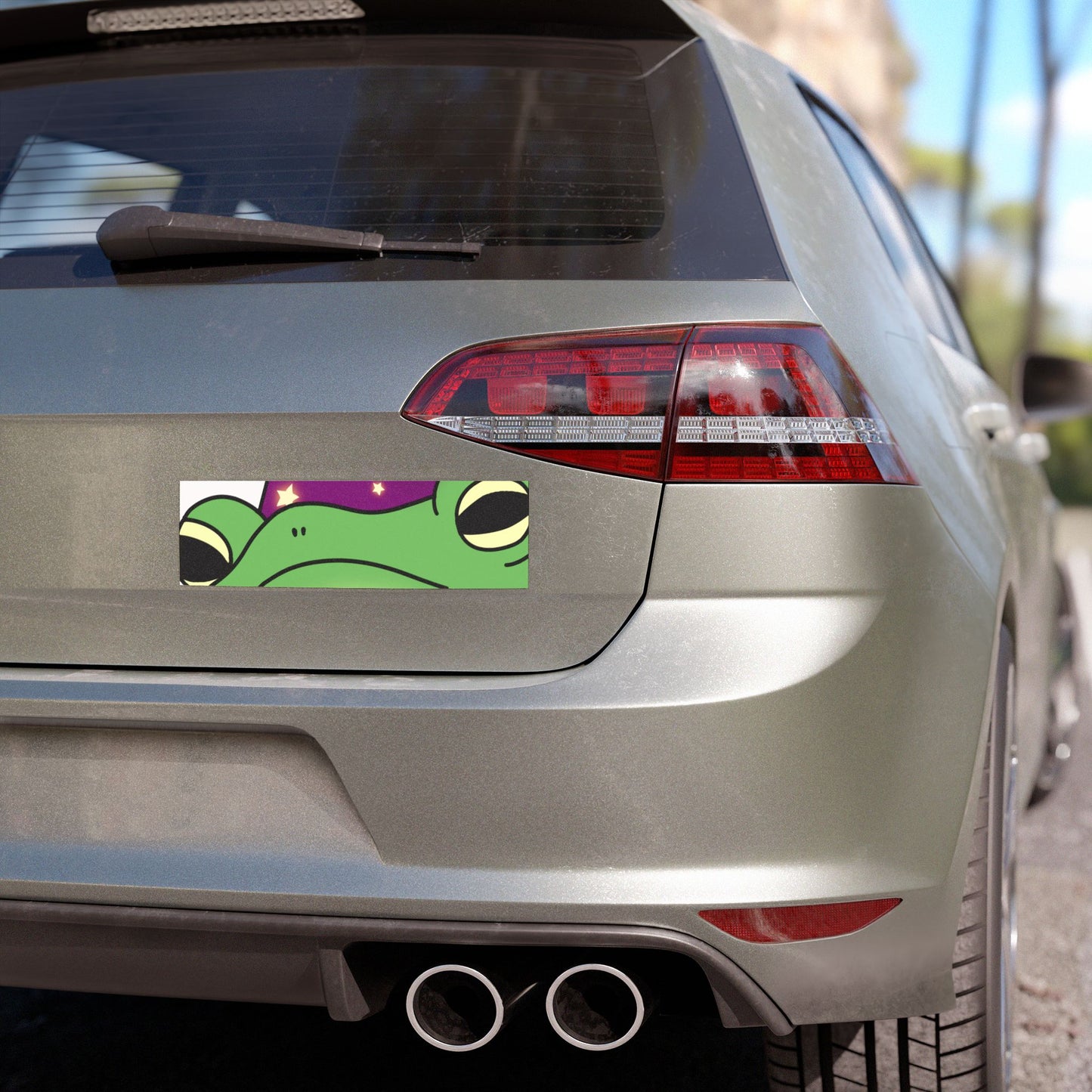 Whimsical Frog Car Magnets, Cute Vehicle Decor