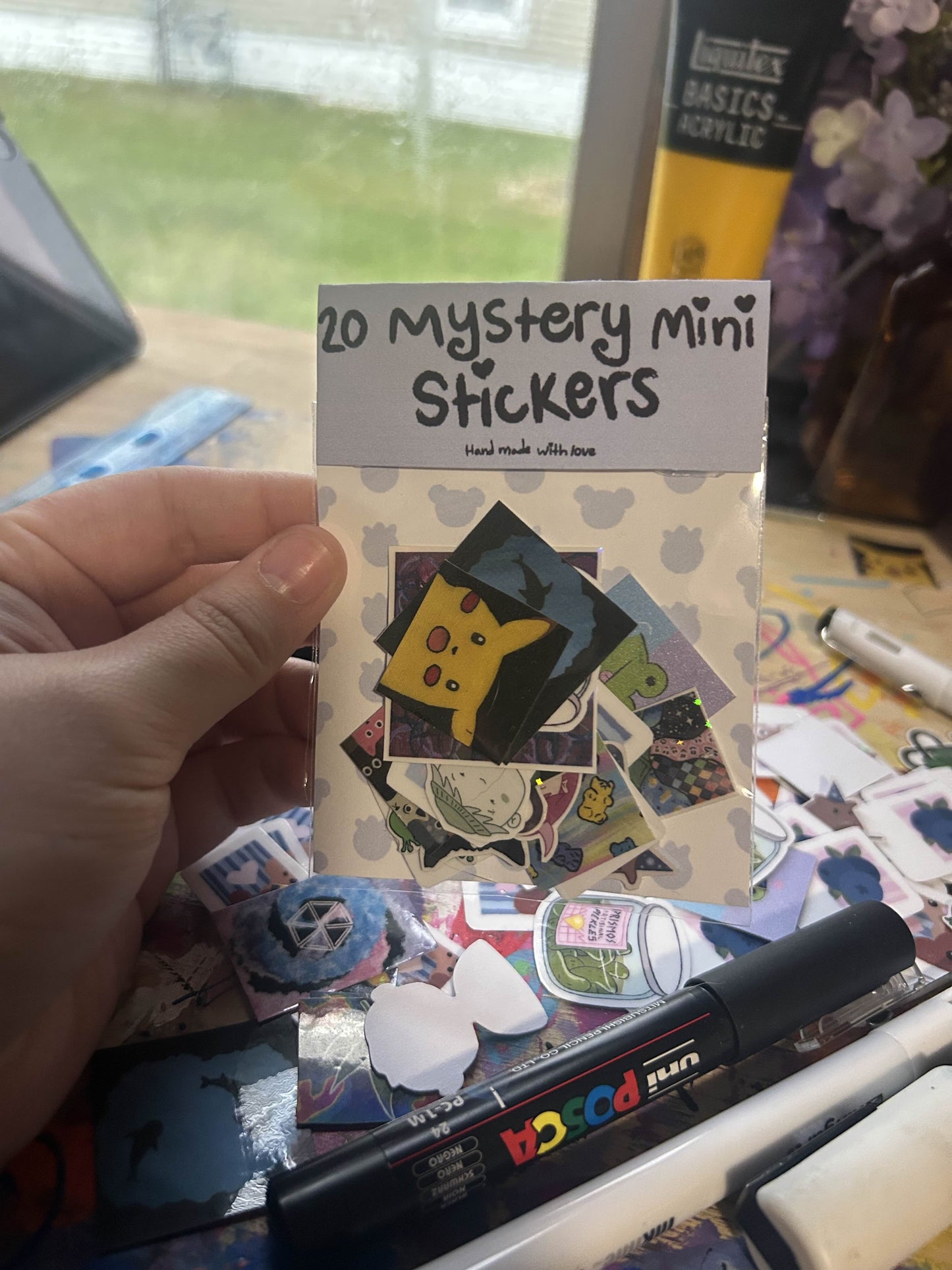 Mini Mystery Sticker Pack