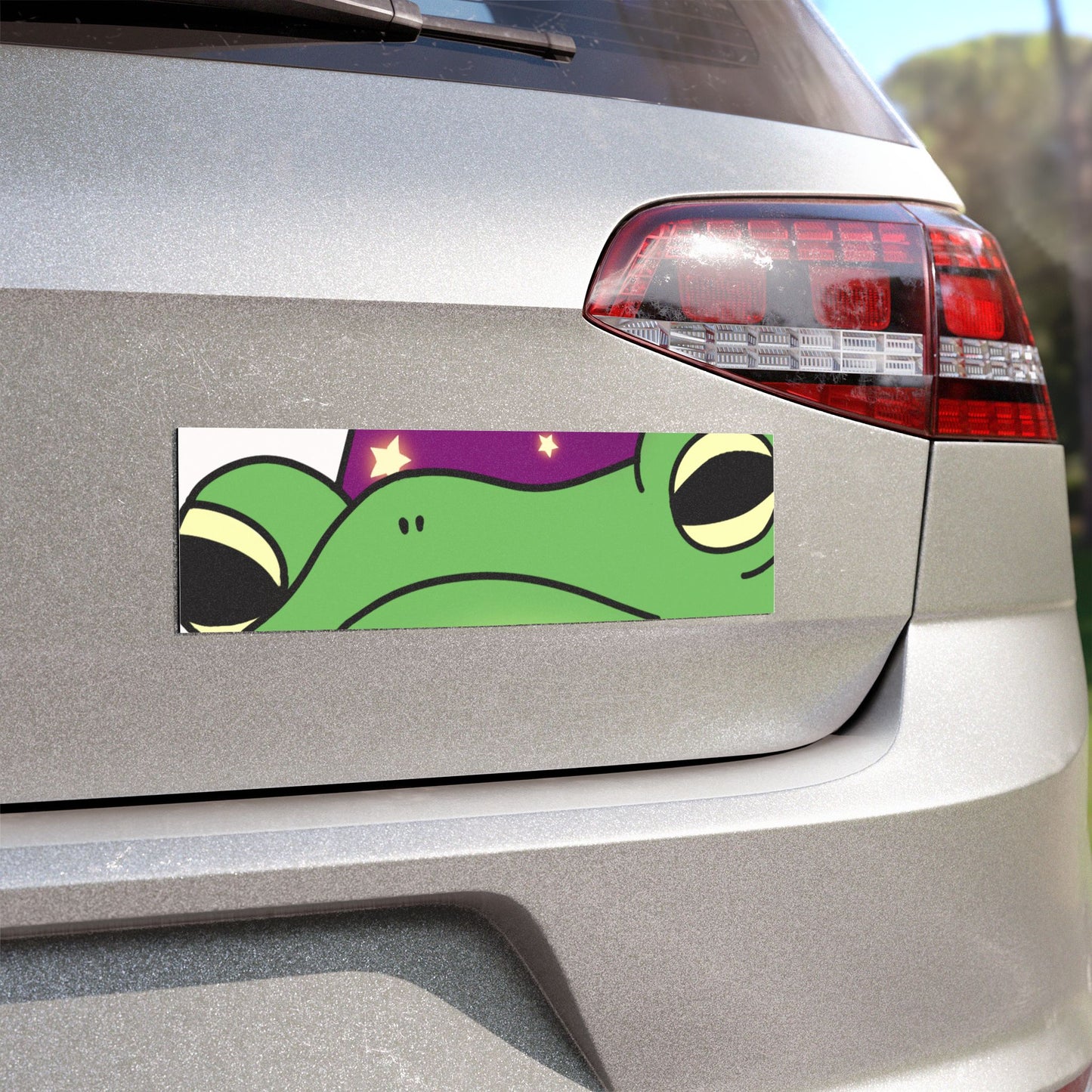 Whimsical Frog Car Magnets, Cute Vehicle Decor