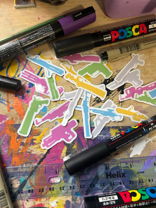 ARC Raiders Gun Sticker Pack