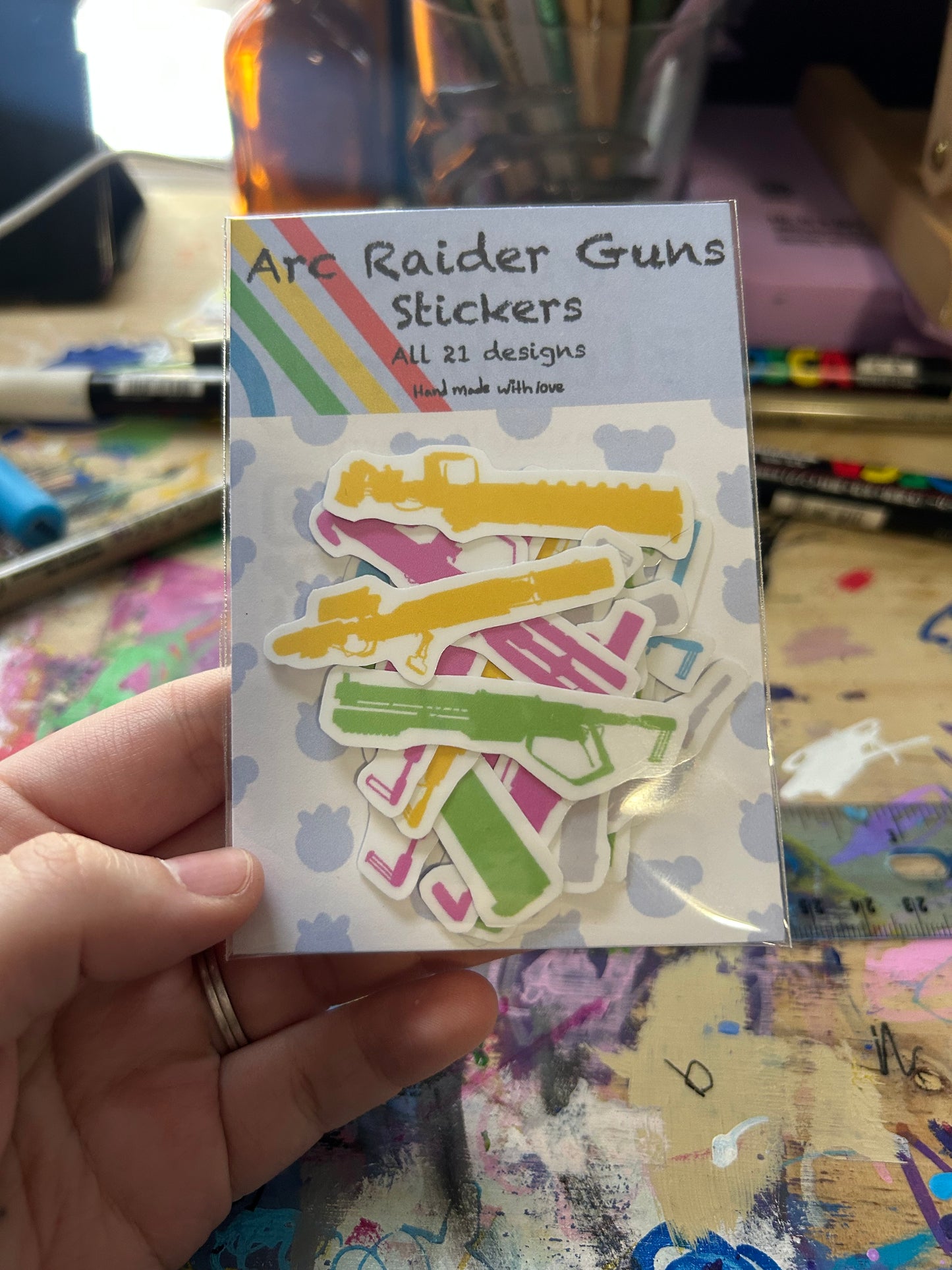 ARC Raiders Gun Sticker Pack
