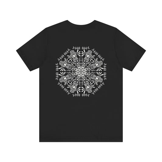 Anxious Mandala Unisex T Black