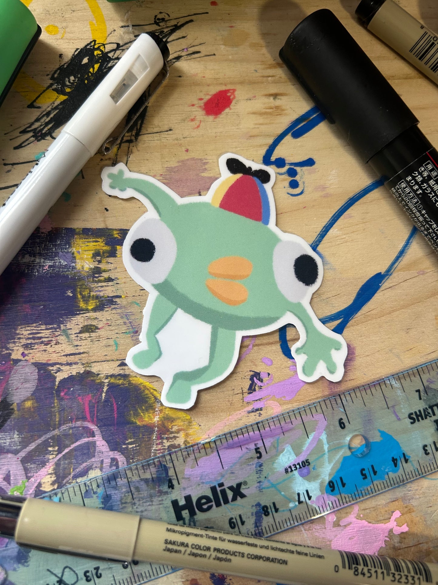 Bing Bong Sticker - 3 Inch Fan Art Design