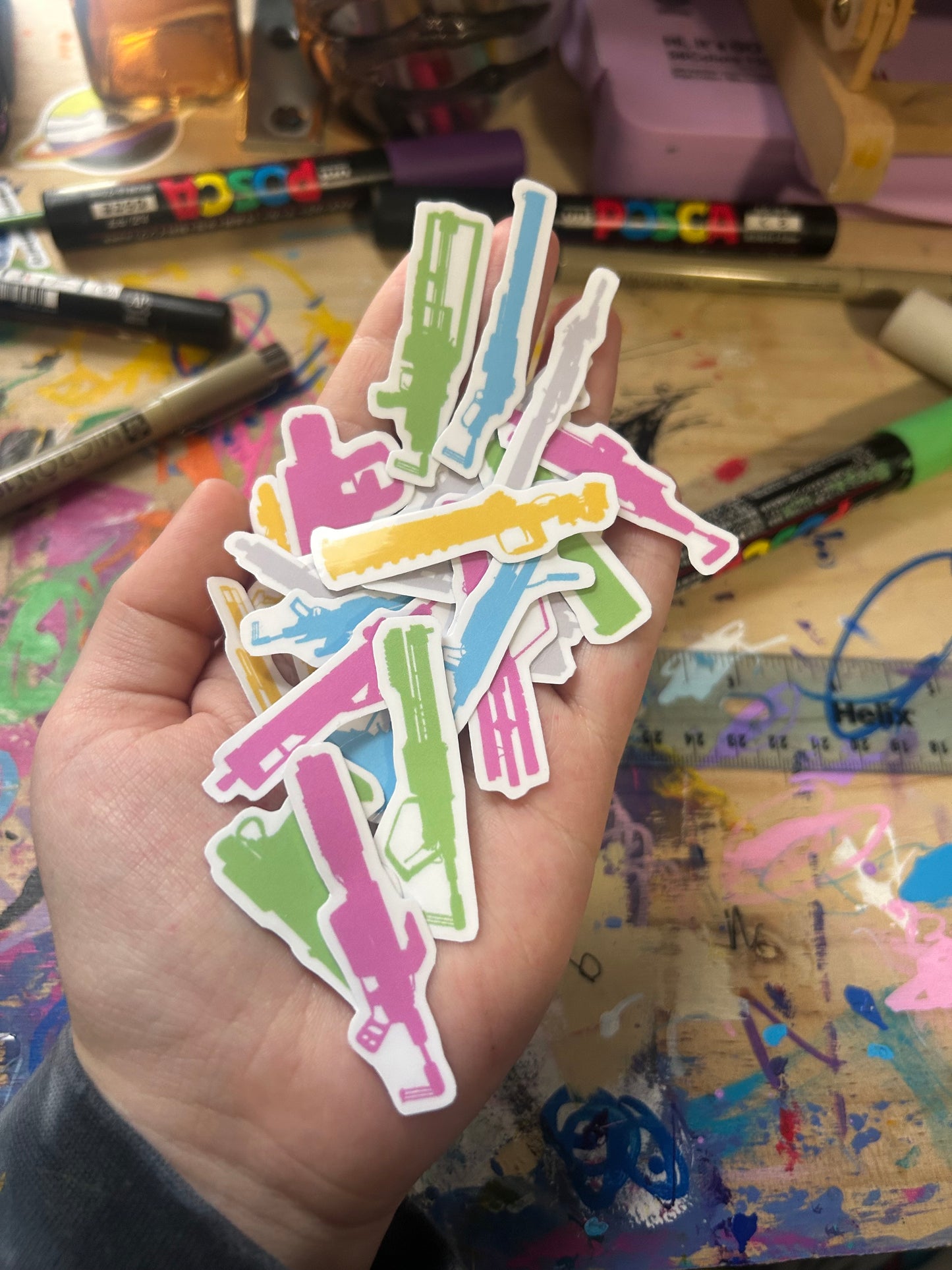 ARC Raiders Gun Sticker Pack