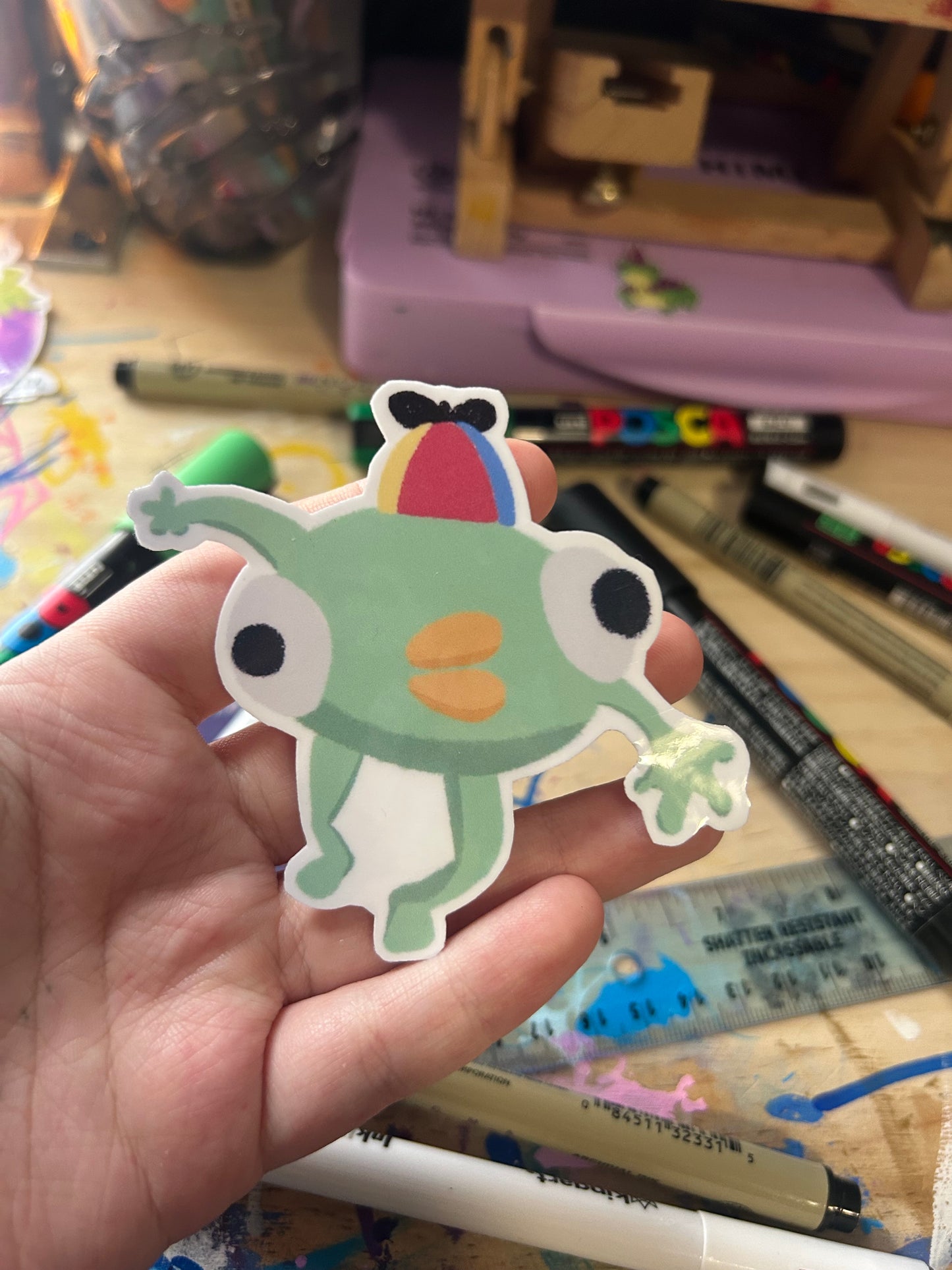 Bing Bong Sticker - 3 Inch Fan Art Design