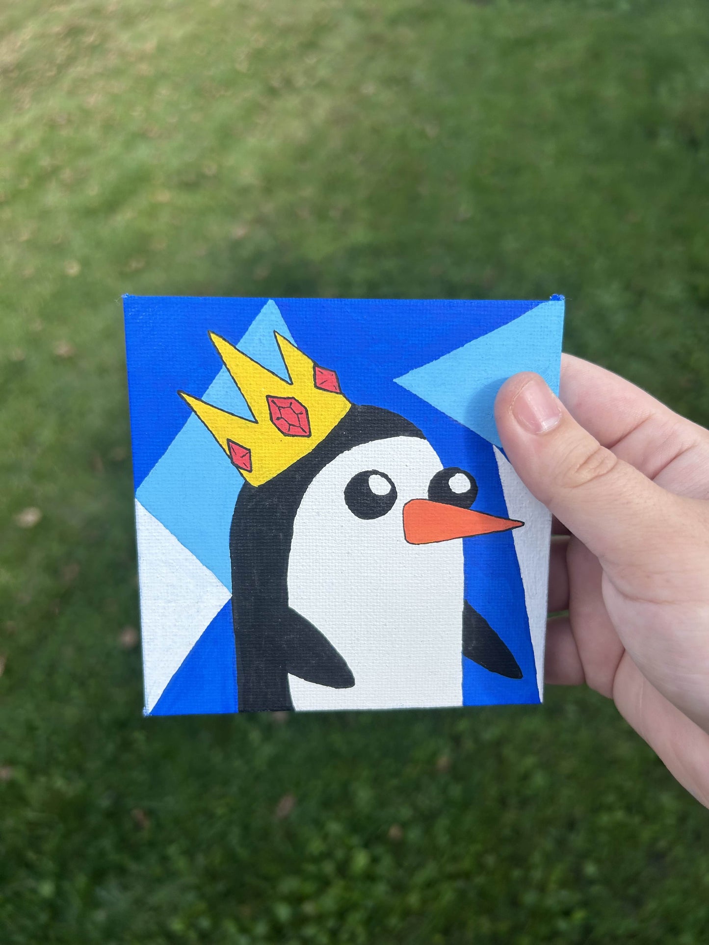 Gunther Painting: Adventure Time Fan Art