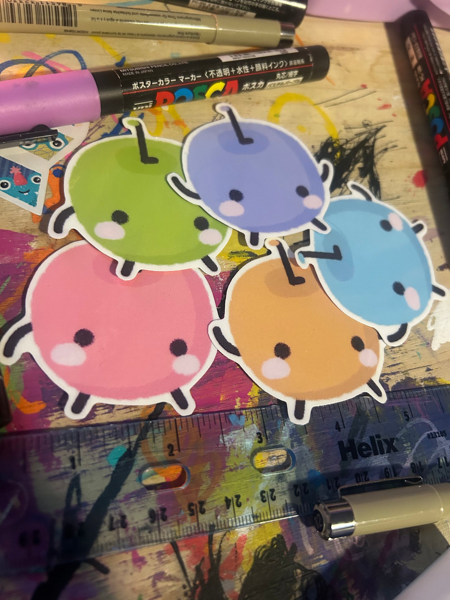 Junimo Friends Sticker Pack - Set of 5
