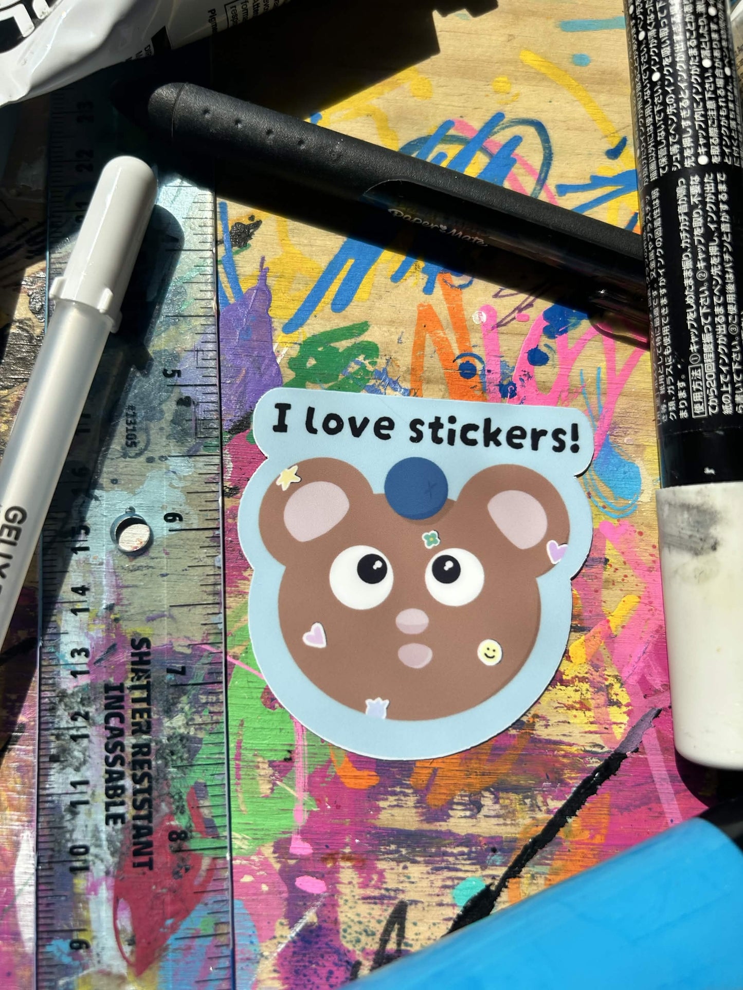 I Love Stickers