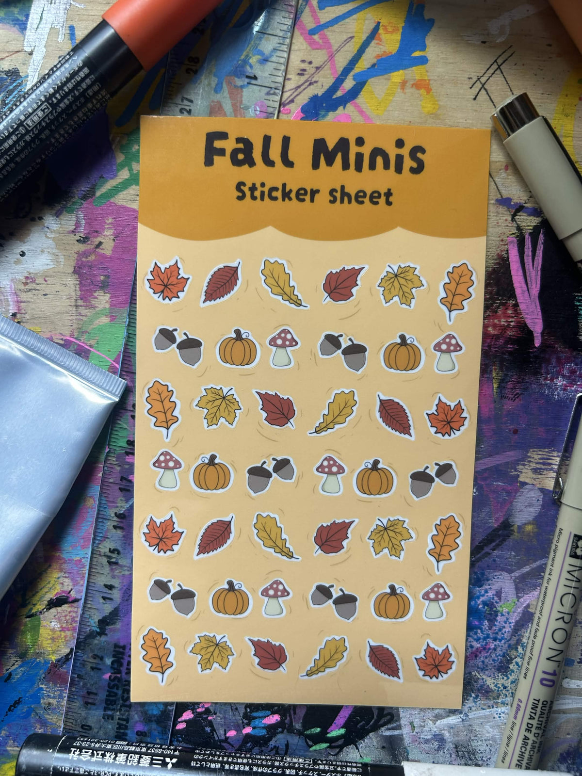 Fall Minis Sticker Sheets
