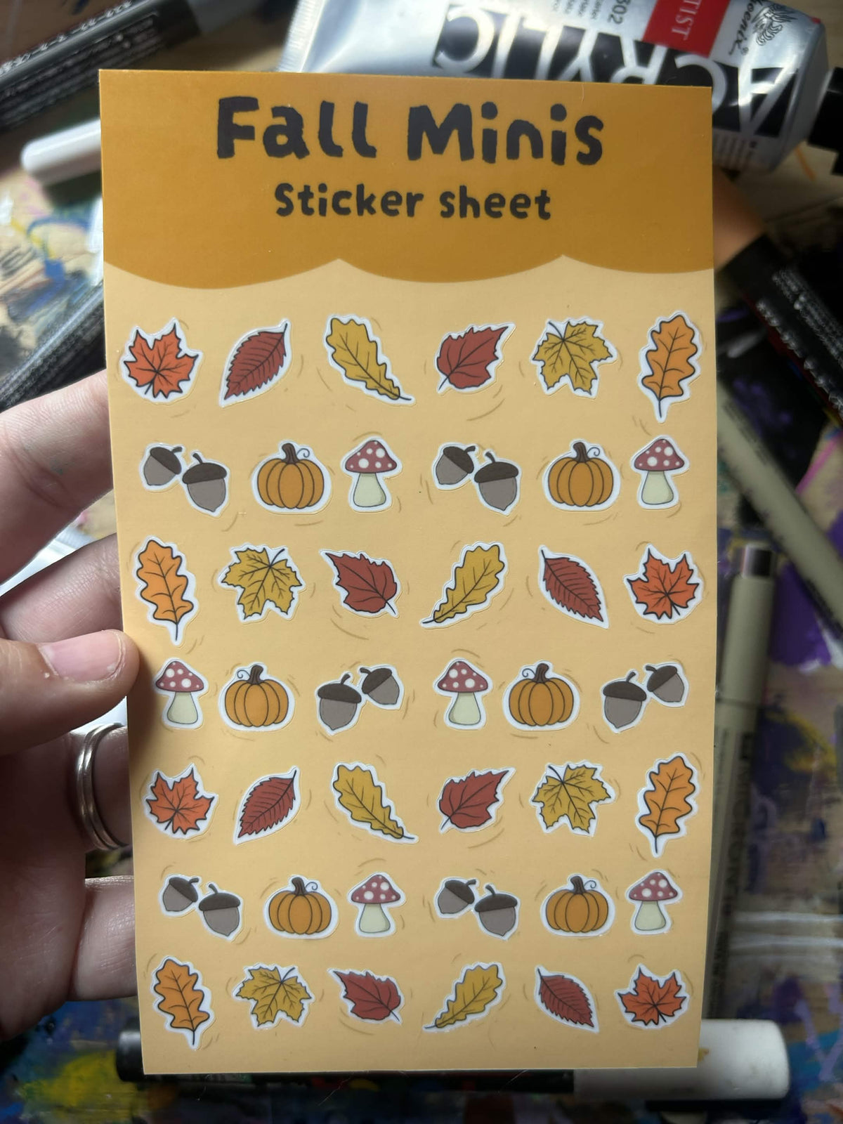 Fall Minis Sticker Sheets