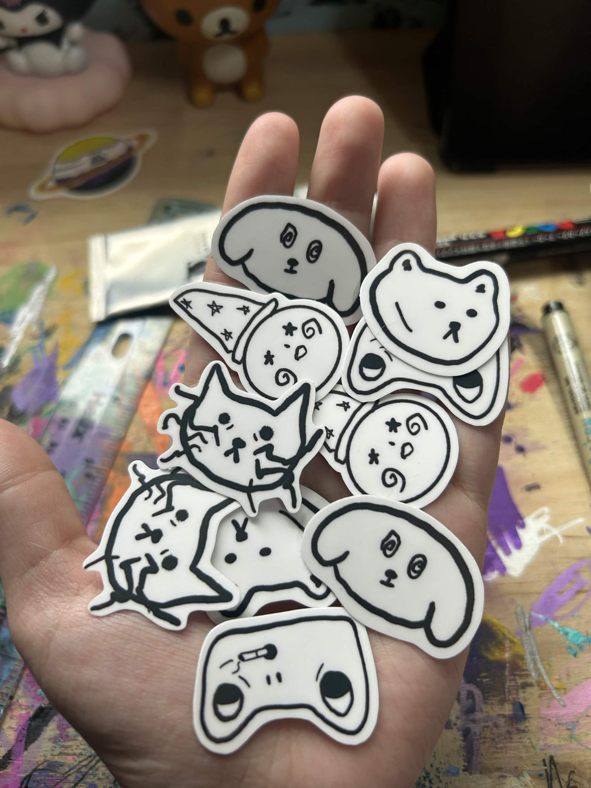 Distressed Dudes Sticker Flakes pack