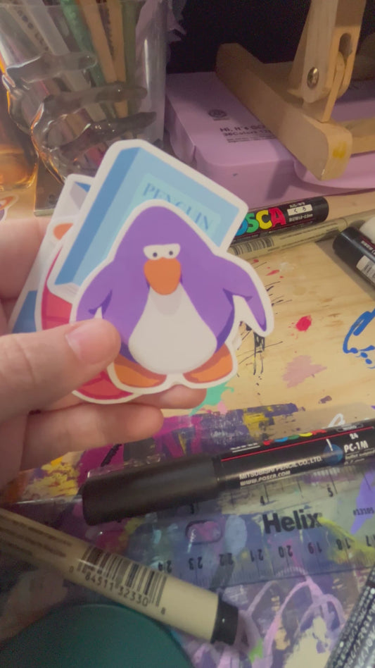 Club Penguin Stickers - 5 Pack