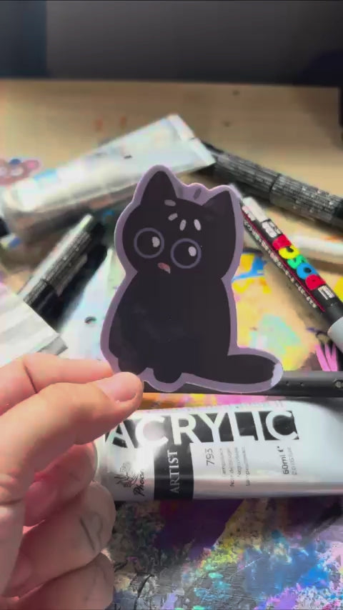 Buffering Cat