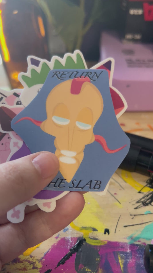 Courage the Cowardly Dog Sticker- 5 Pack