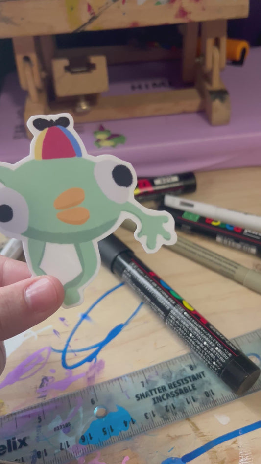 Bing Bong Sticker - 3 Inch Fan Art Design